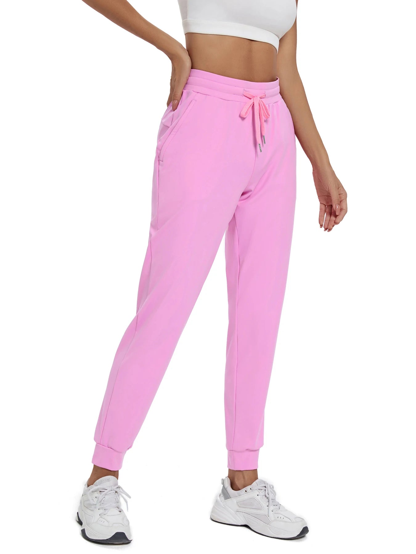 Women's Joggers with Pockets High Waisted Athletic Workout Yoga/Jogger Pants for Women Sweatpants Comfy Lounge Pants