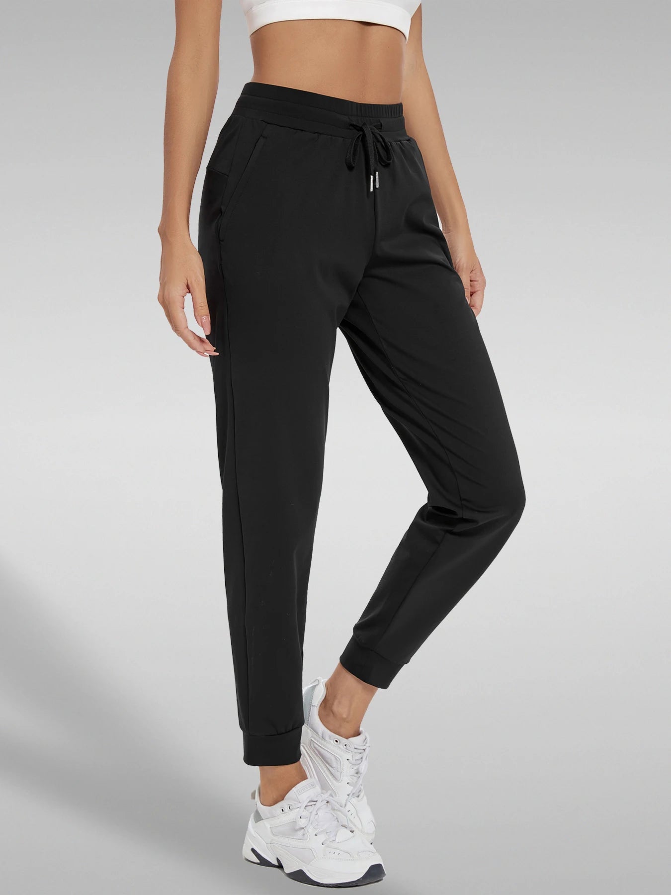 Women's Joggers with Pockets High Waisted Athletic Workout Yoga/Jogger Pants for Women Sweatpants Comfy Lounge Pants