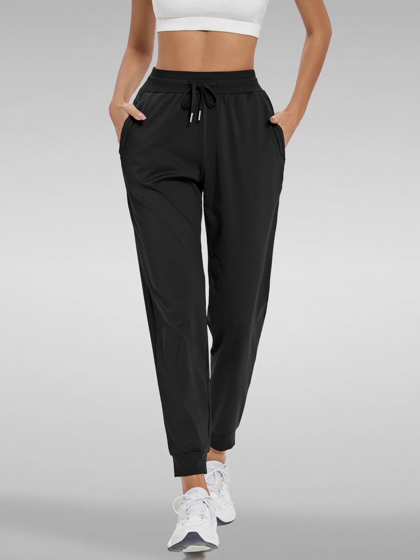 Women's Joggers with Pockets High Waisted Athletic Workout Yoga/Jogger Pants for Women Sweatpants Comfy Lounge Pants