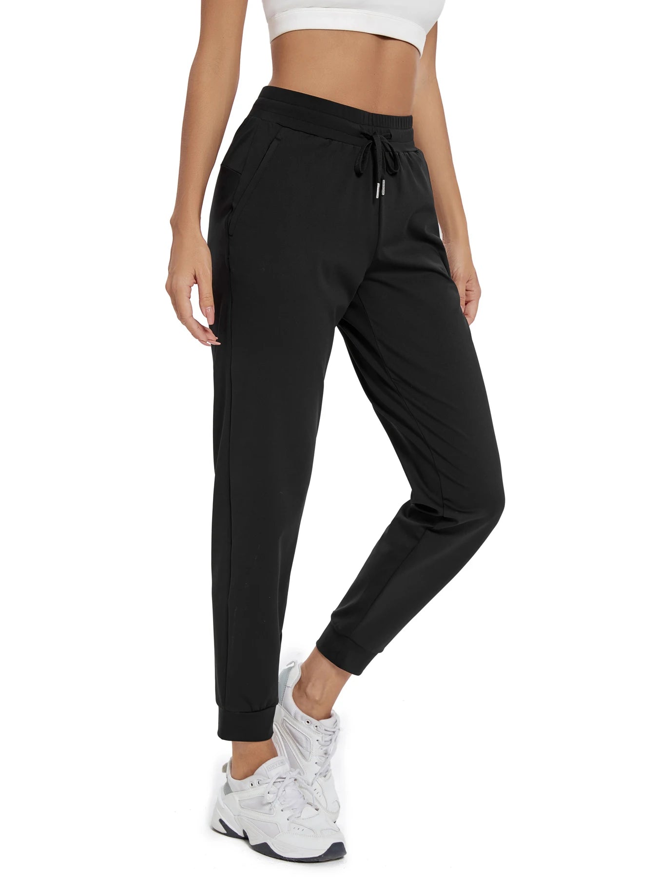 Women's Joggers with Pockets High Waisted Athletic Workout Yoga/Jogger Pants for Women Sweatpants Comfy Lounge Pants