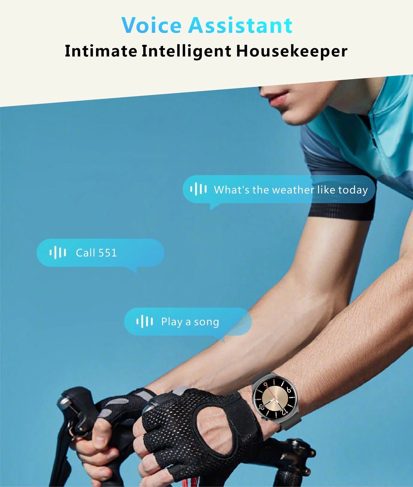 Aolon Mars R3 Smartwatch Premium Health & Fitness Tracker/With 2-Week Battery Life | Ip68 Waterproof Watch For IPhone