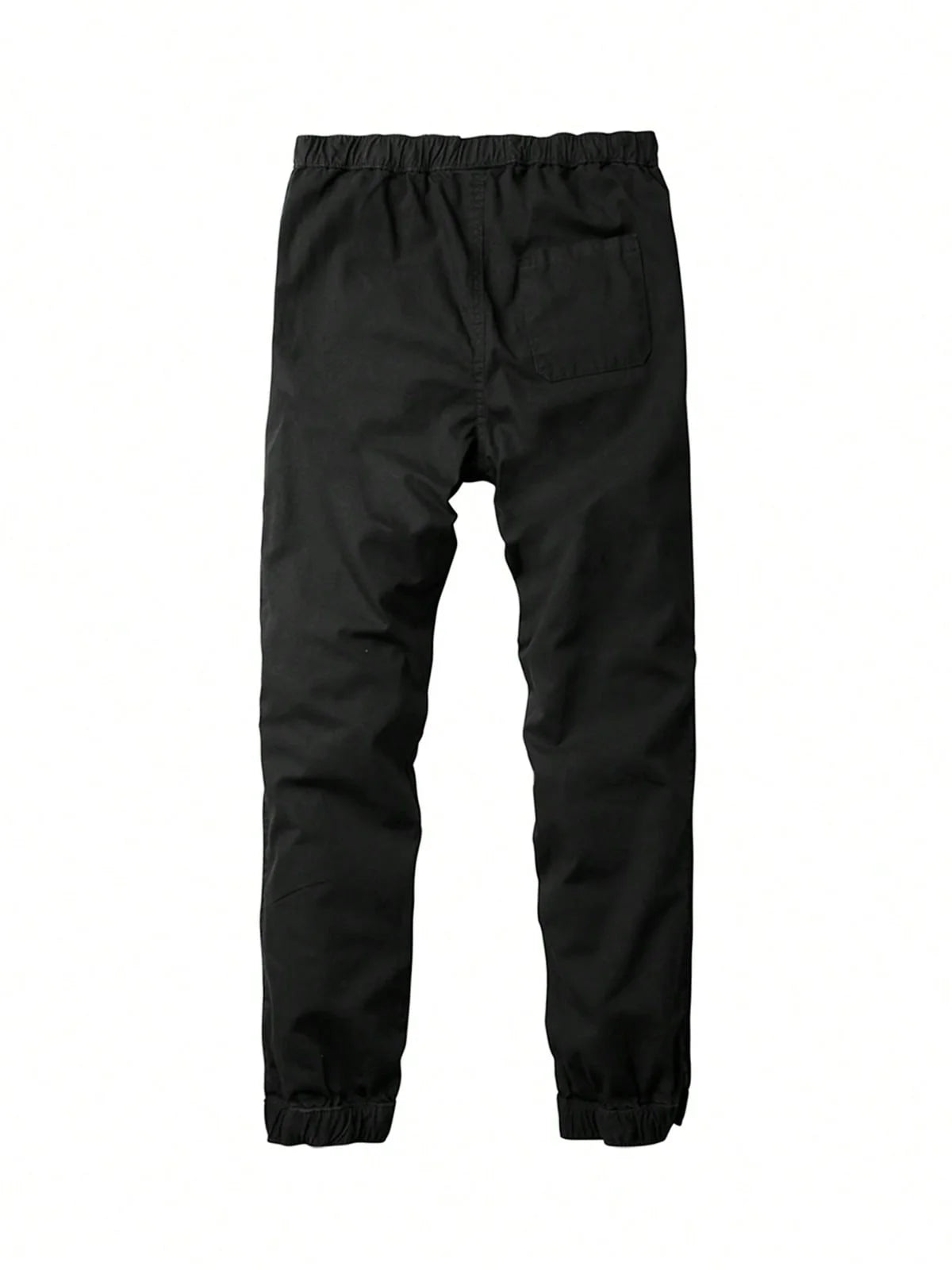 "Men's Elastic Waist Drawstring Jogger Pants with Elastic Cuffs/Comfortable and Casual, Perfect for Sports and Everyday Wear