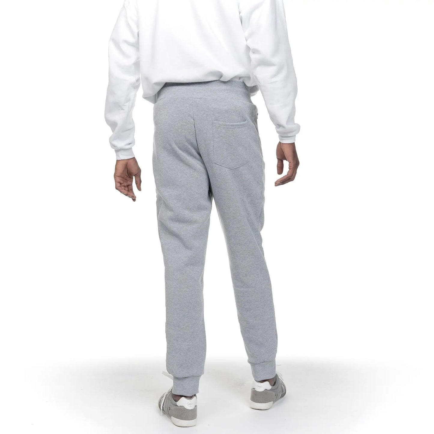 3 PACK: Men's Fleece Lined Slim Fit Casual Tech Jogger Sweatpants Zipper Pockets/for Casual Wear Sports and Loungewear S-3XL