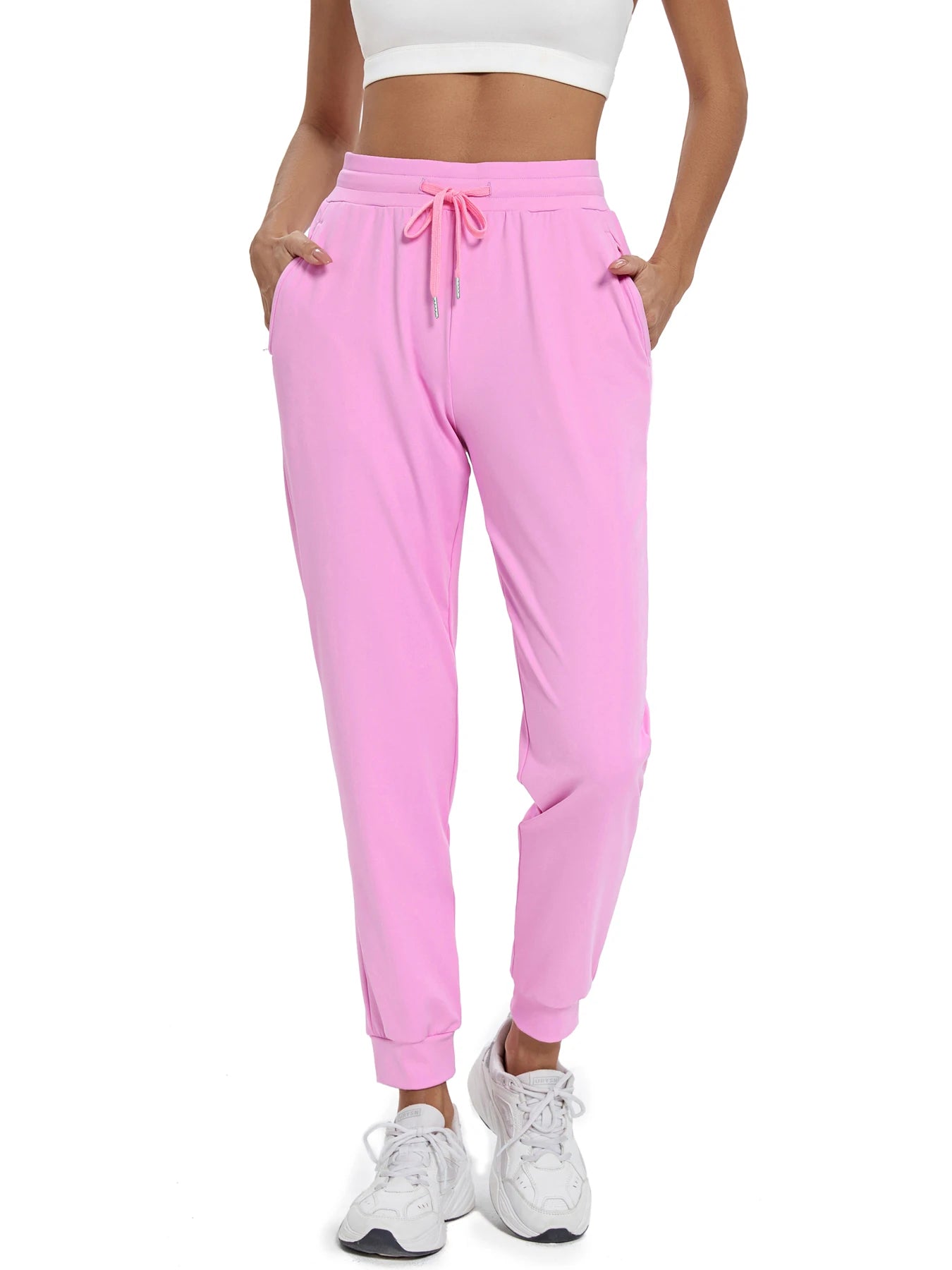 Women's Joggers with Pockets High Waisted Athletic Workout Yoga/Jogger Pants for Women Sweatpants Comfy Lounge Pants