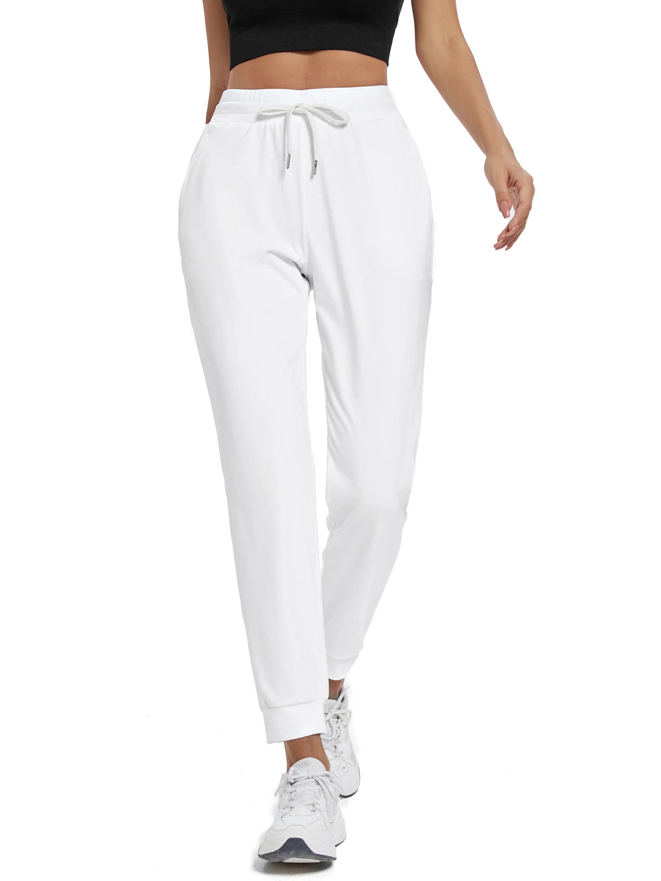 Women's Joggers with Pockets High Waisted Athletic Workout Yoga/Jogger Pants for Women Sweatpants Comfy Lounge Pants