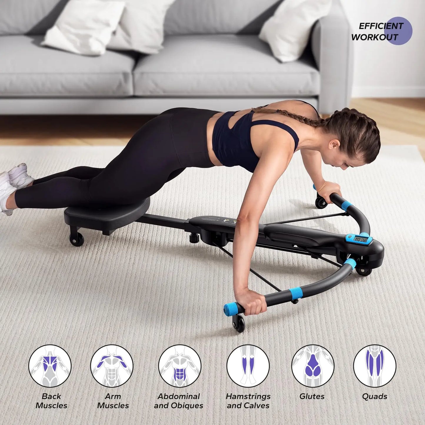 MERACH Core Trainers Ab Machines Rowing Machine/Dragonfly Machine for Home Gym Multifunctional Fitness Equipment