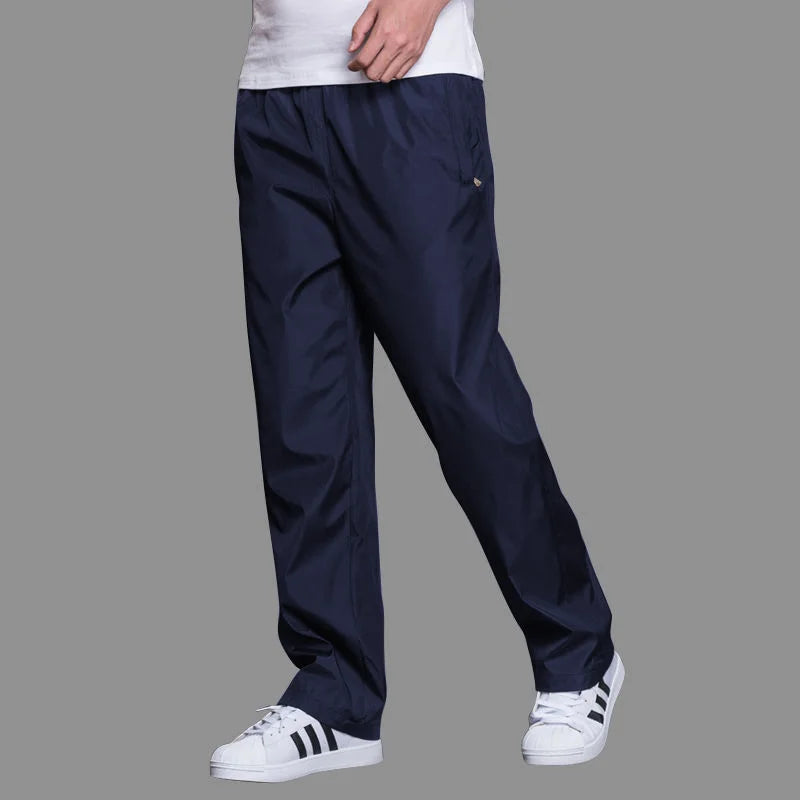 Spring Summer Men's Sportwear Casual Men's Joggers Pants/Loose Straight Trousers Large Size Sweatpants Fashion Tracksuit Men