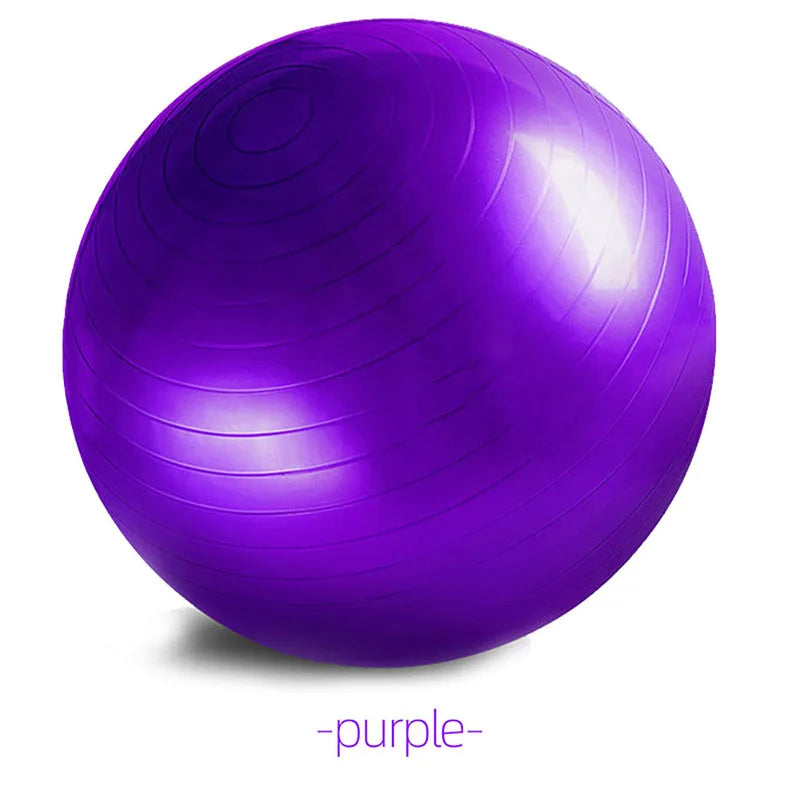 PVC Fitness Balls Yoga Ball Thickened Explosion-proof Exercise Home Gym/Pilates Equipment Balance Ball 45cm/55cm/65cm/75cm/85cm