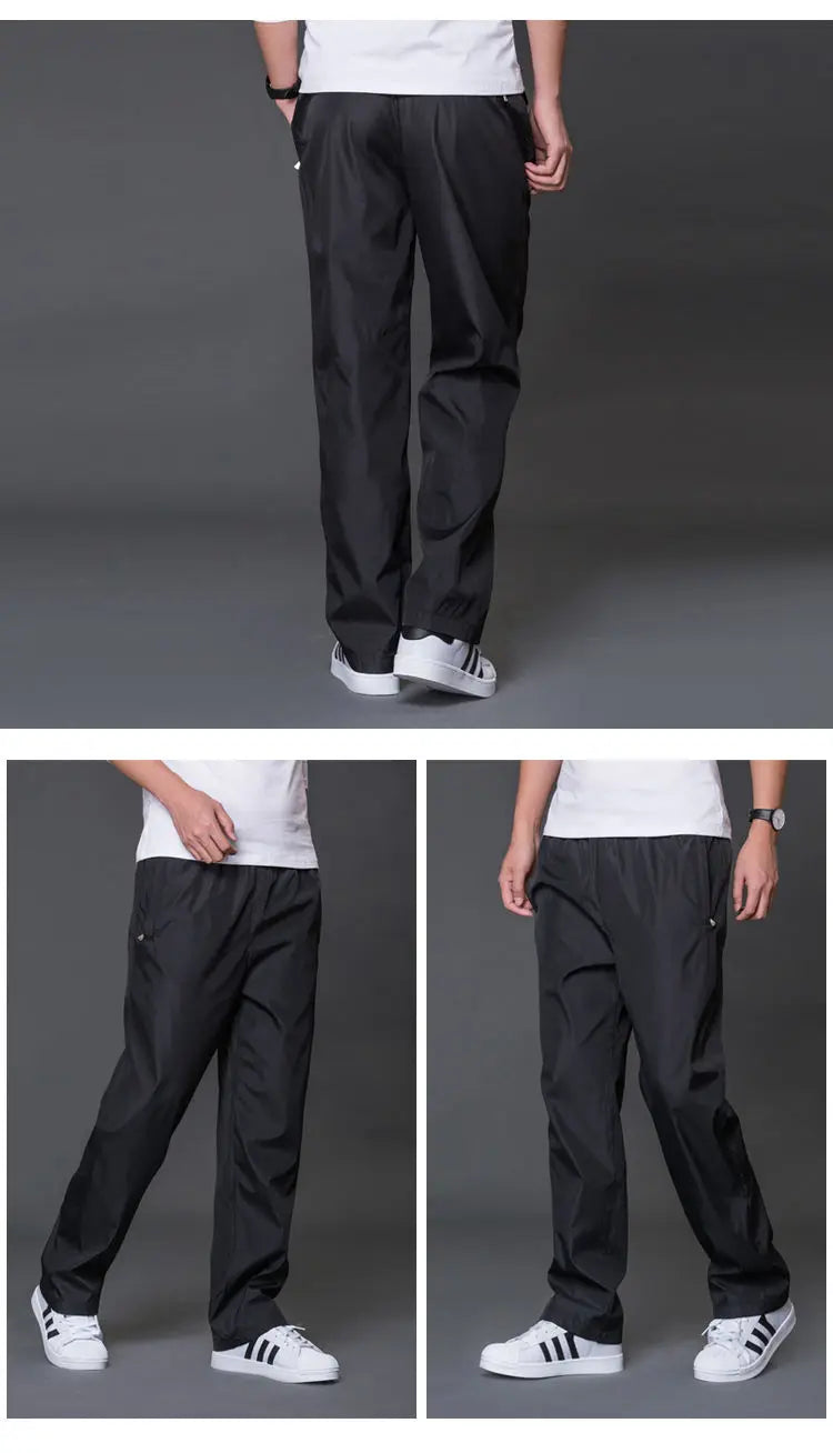 Spring Summer Men's Sportwear Casual Men's Joggers Pants/Loose Straight Trousers Large Size Sweatpants Fashion Tracksuit Men