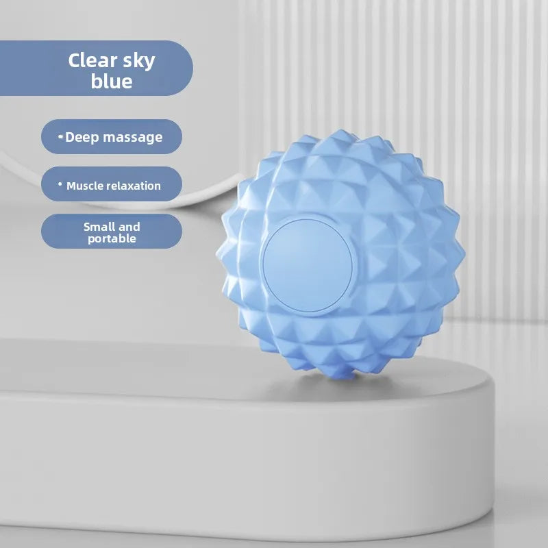 Silicone Fascia Ball 8cm Large Muscle Relaxation Massage/Yoga Fitness Foot Foot Foot Shoulder Neck Massage ball