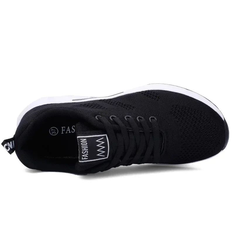 Summer Women Sneakers Outdoor Running Air Cushion Sport Shoes/Increase Height Breathable Walk Shoes
