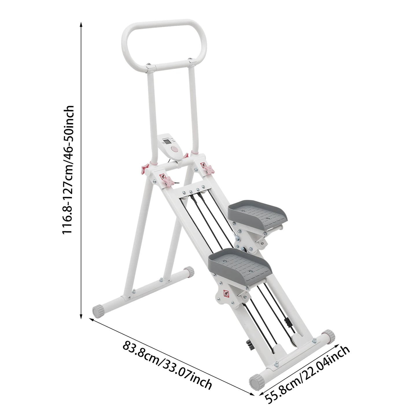 Stair Stepper for Home Gym Folding Vertical Climber/Machine Step Fitness Machines