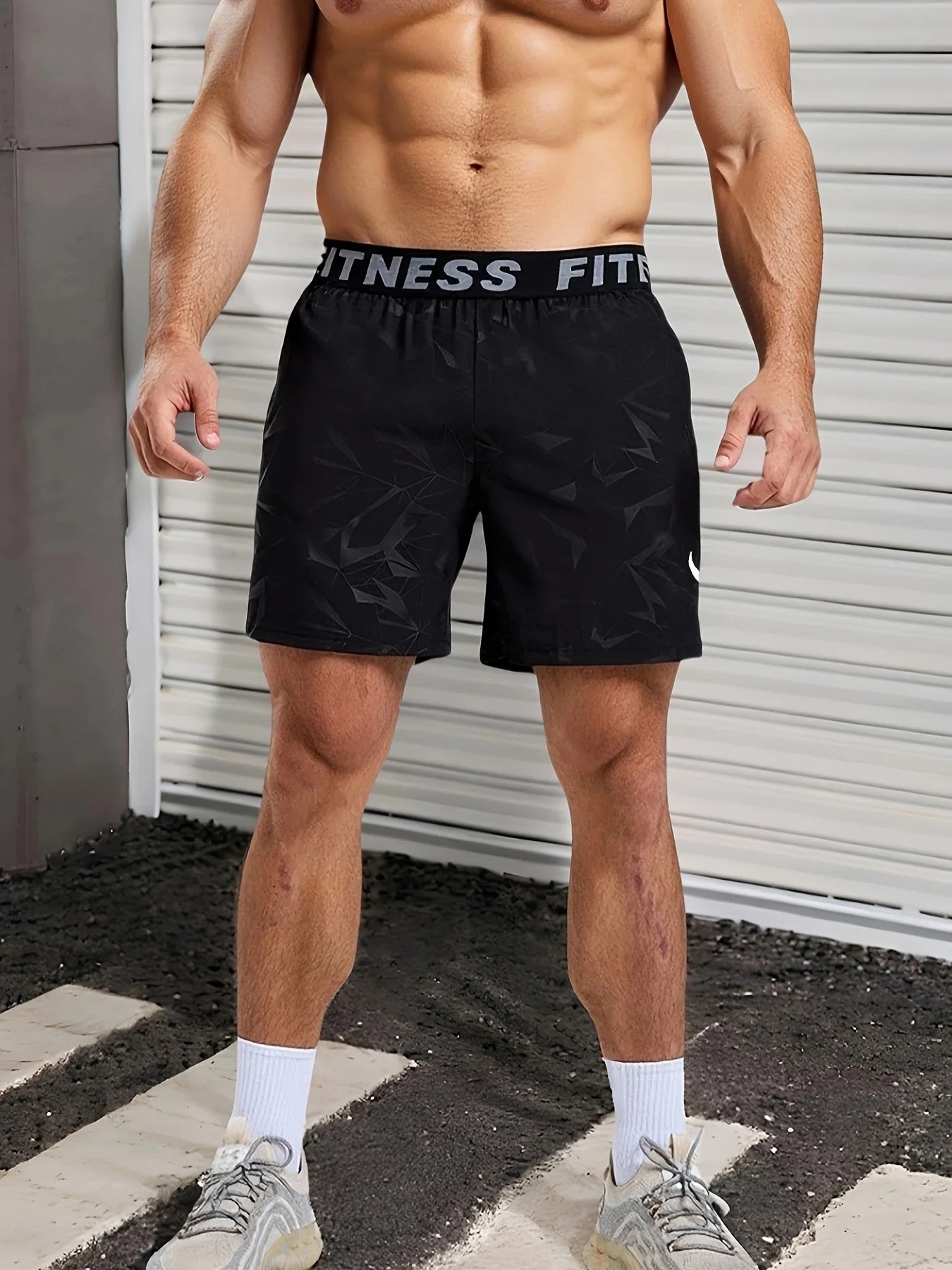 Men's quick drying training shorts/Comfortable Breathable Running exercise shorts