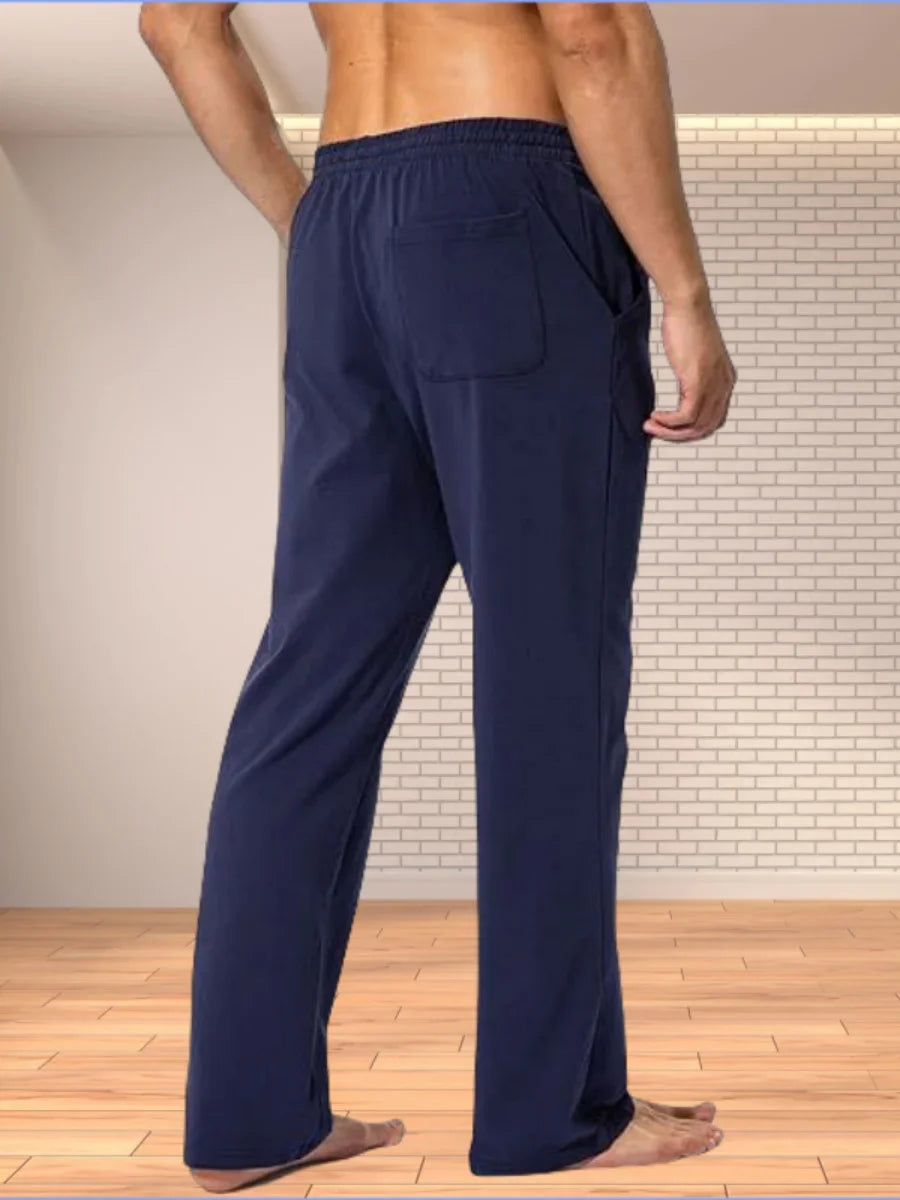 New Sportswear Pants Men's Basketball Running Pants Loose Breathable/Quick-drying Casual Pants Men's Solid-color Fitness Pants