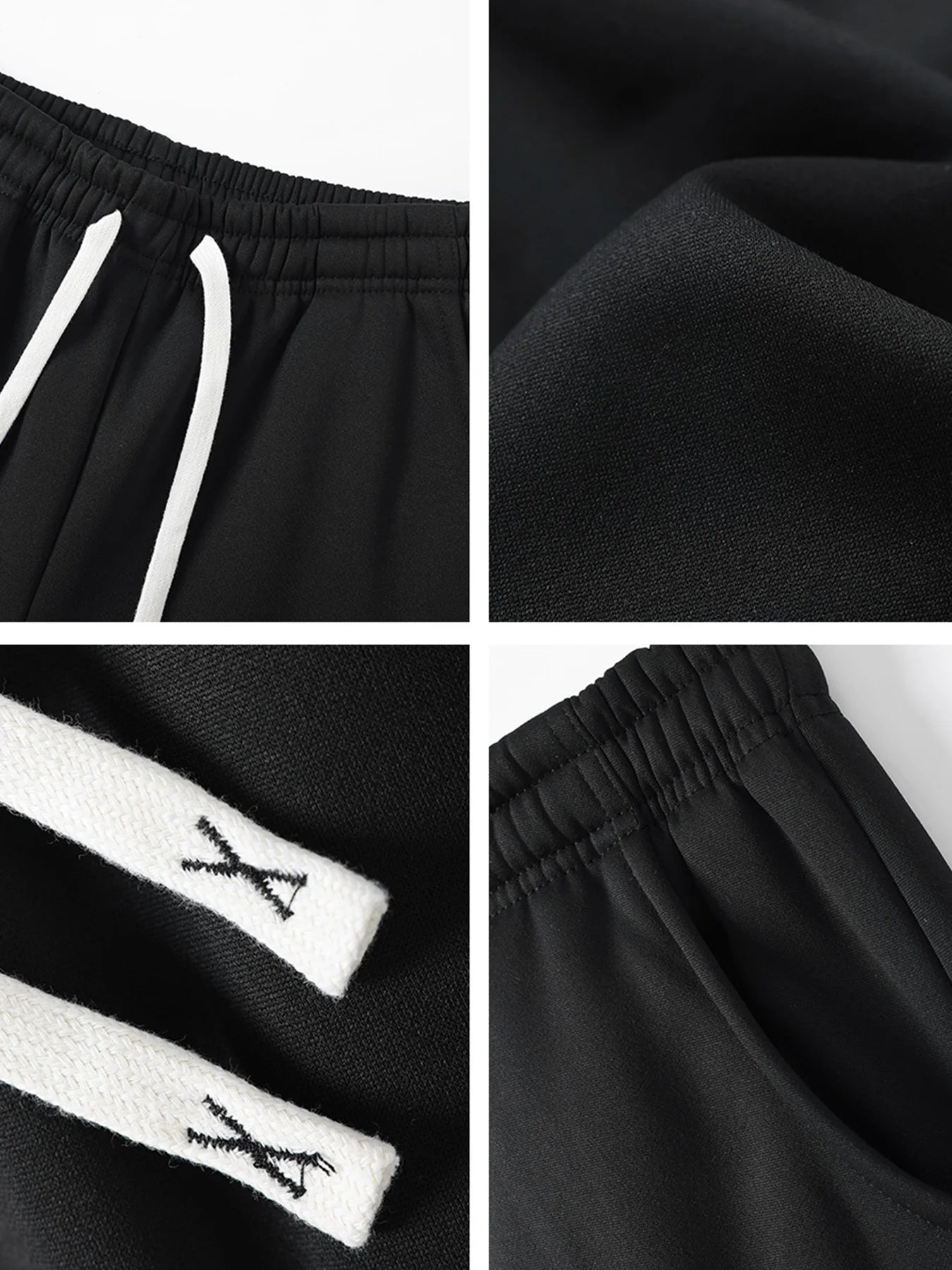 Men's 4-piece set cuffed sports casual pants comfortable fabric/suitable for outdoor sports shopping, and travel