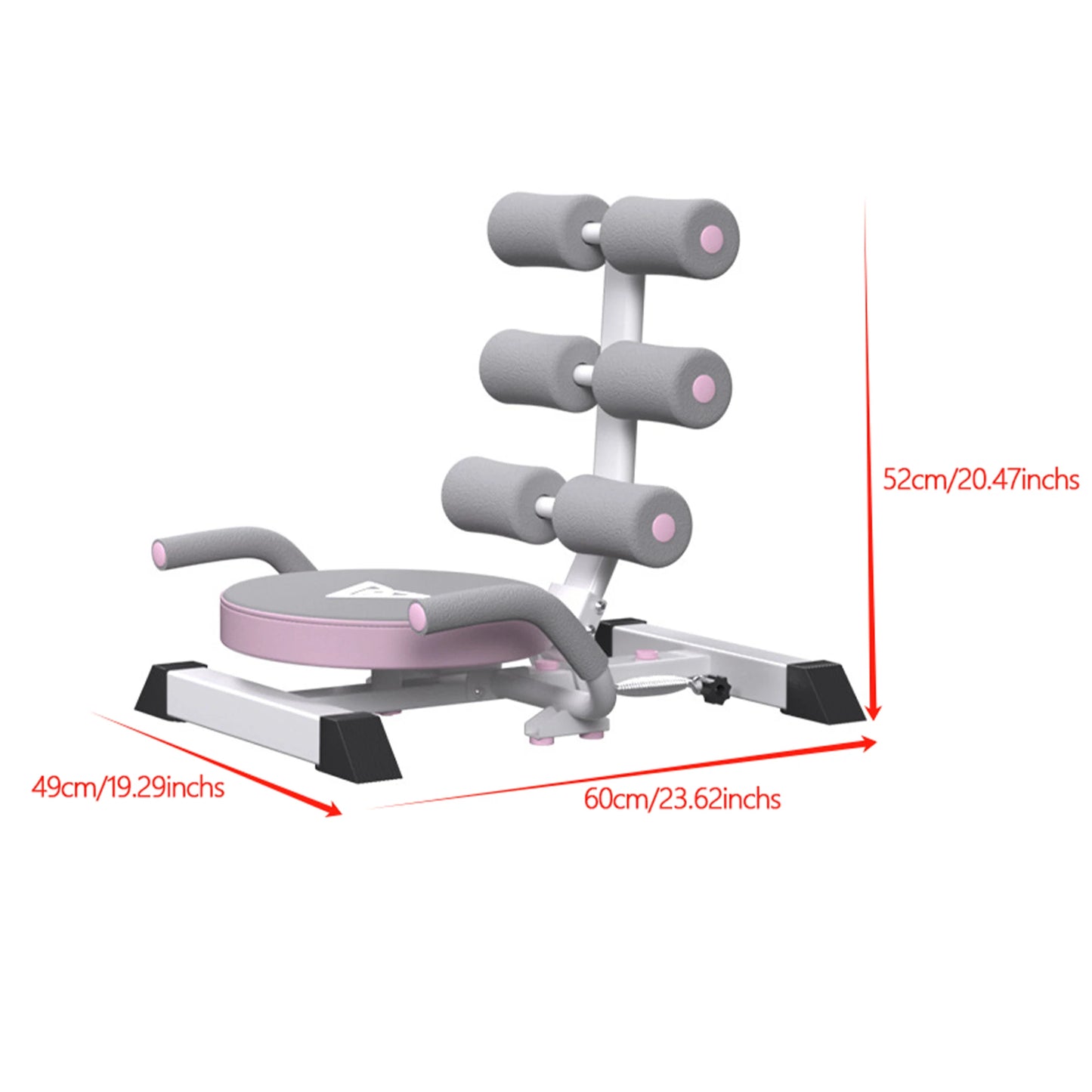 Ab Machine Sit Up Bench Abs Exerciser Equipment Abdominal/Portable Workout Crunch Core Fitness Workout Gym Fitness Machine