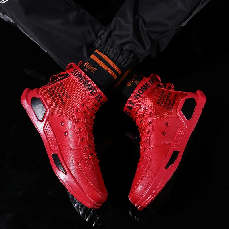 Men's fashionable sports shoes, high top walking shoes sports and casual shoes/fashionable sports and fashionable men's shoes