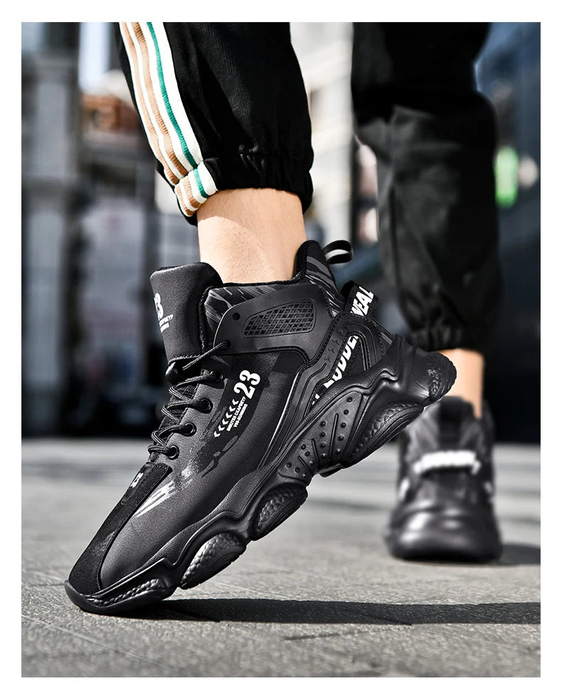 Men's running shoes, comfortable and lightweight walking shoes/running exercise casual sports shoes
