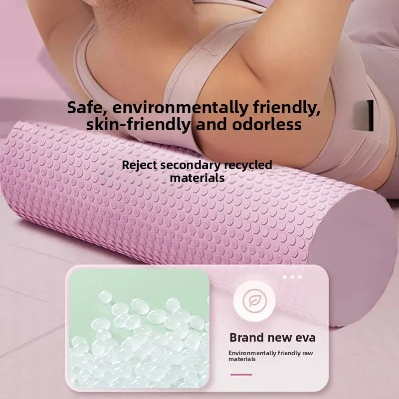 EVA Yoga Foam Roller High Density for Pilates Yoga/Muscle Massage and Fitness Sizes 30cm Diameter 10CM
