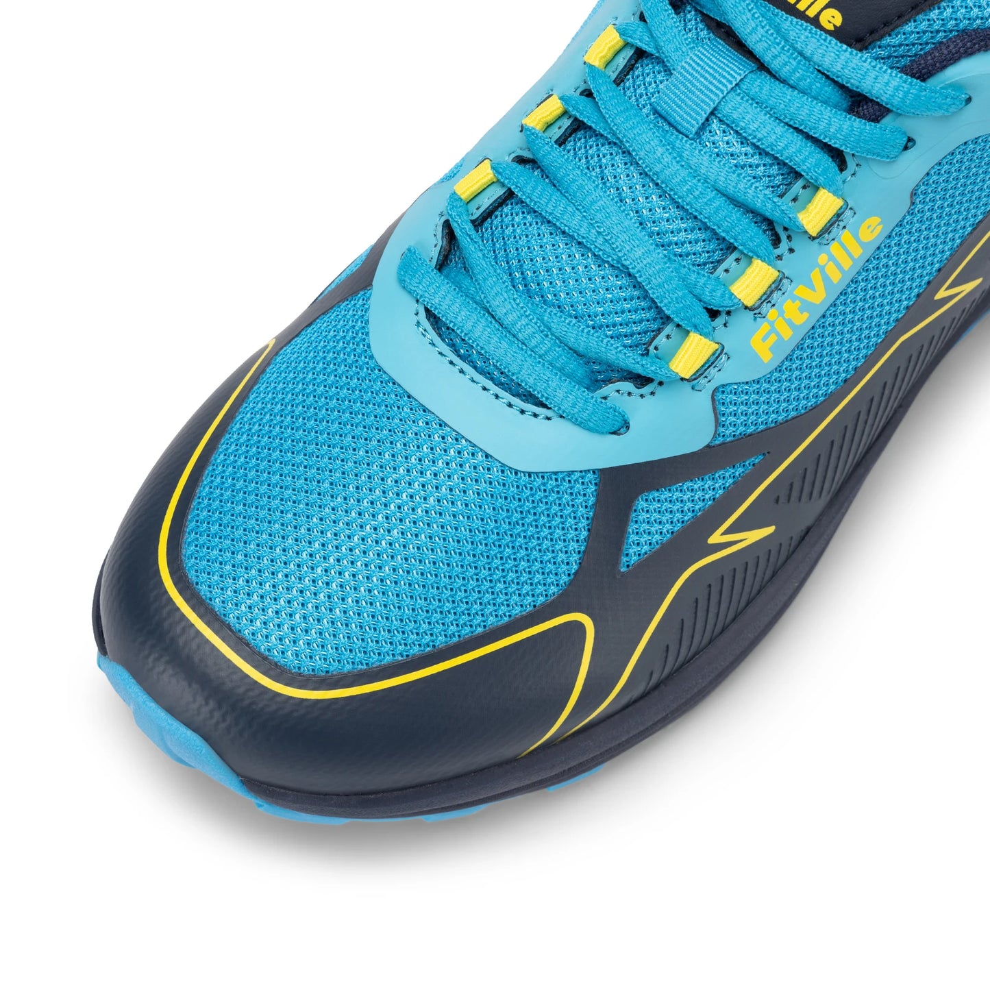 FitVille Extra Wide Trail Running Shoes Non-Slip Men's Sneakers/Lightweight for Male Swollen Feet Arch Support Pain Relief