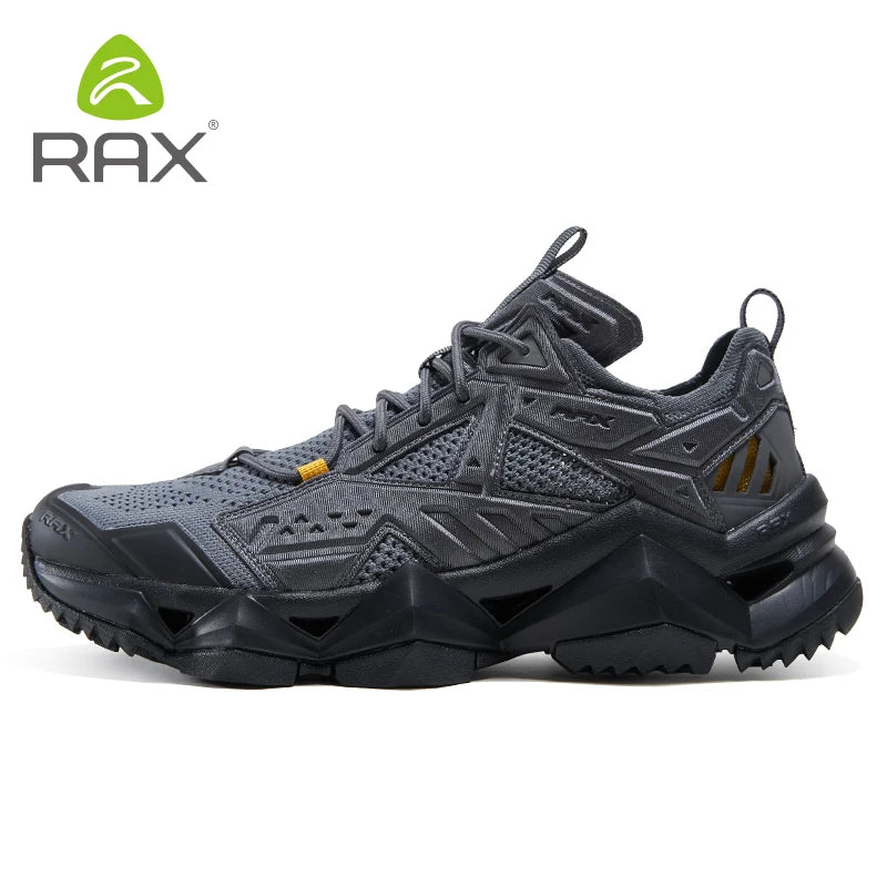Rax Men Waterproof Hiking Shoes Breathable Hiking Boots/Outdoor Trekking Sports Sneakers Tactical Shoes