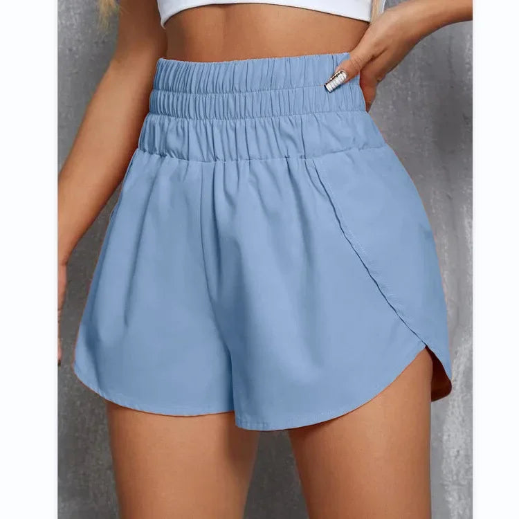 Boxer Shorts for Women Teen-girls Light Weight Pull-on High Rise Shorts/Outfit Athletic Style Summer Workout Shorts