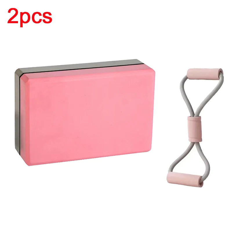EVA Gym Blocks Foam Brick Training Exercise Fitness Set Tool/Yoga Bolster Pillow Cushion Stretching Body Shaping yoga blocks