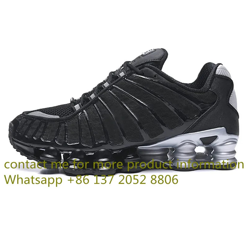 Hot Max Shoe TL 1308 Column Men's Black Gold comfortable/Cushion Outdoor Sports Running Shoes Size 40-45