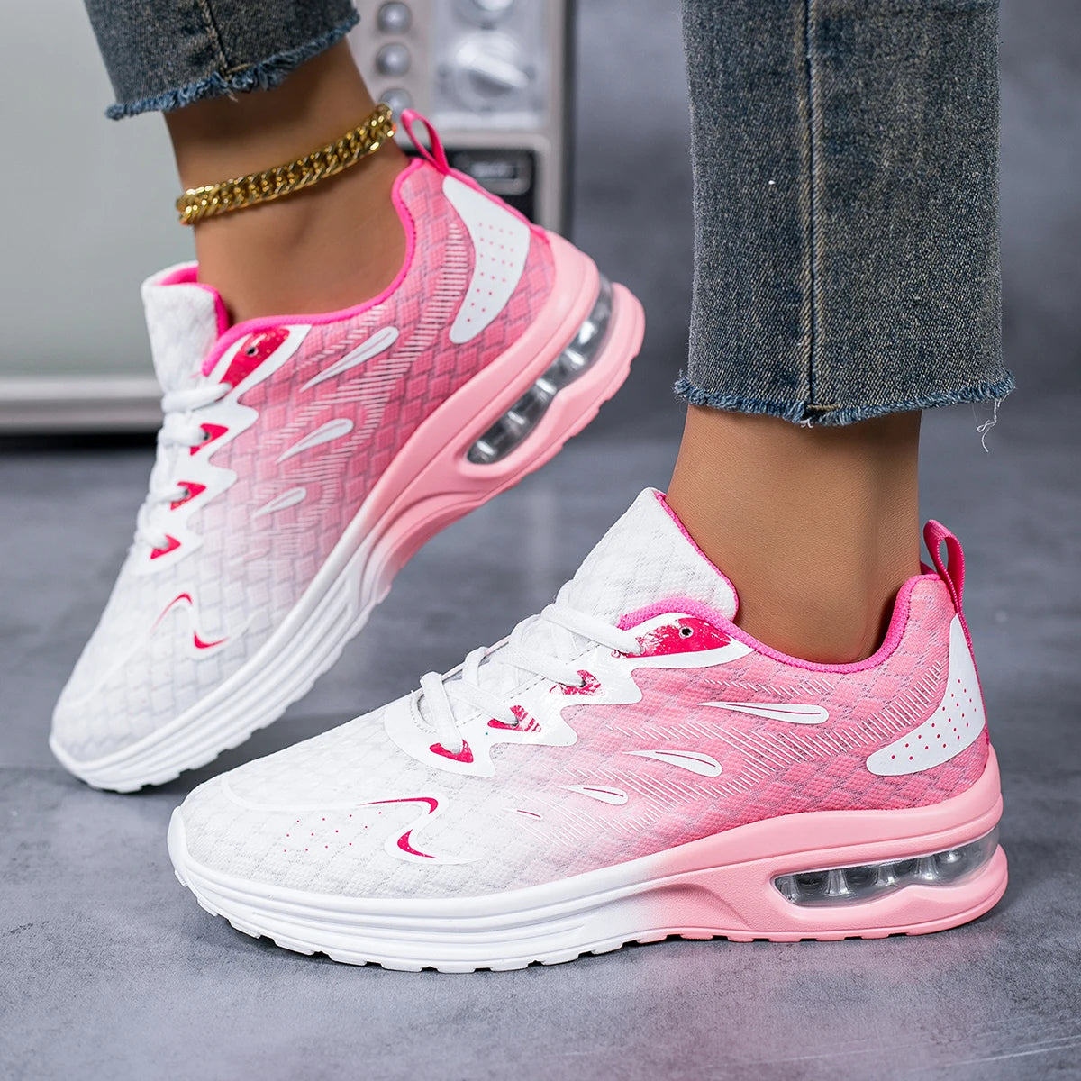 Sneakers for Women Orthopedic Sneakers Walking Shoes for Women/Lightweight Casual Tennis Sneakers Air Running Shoes