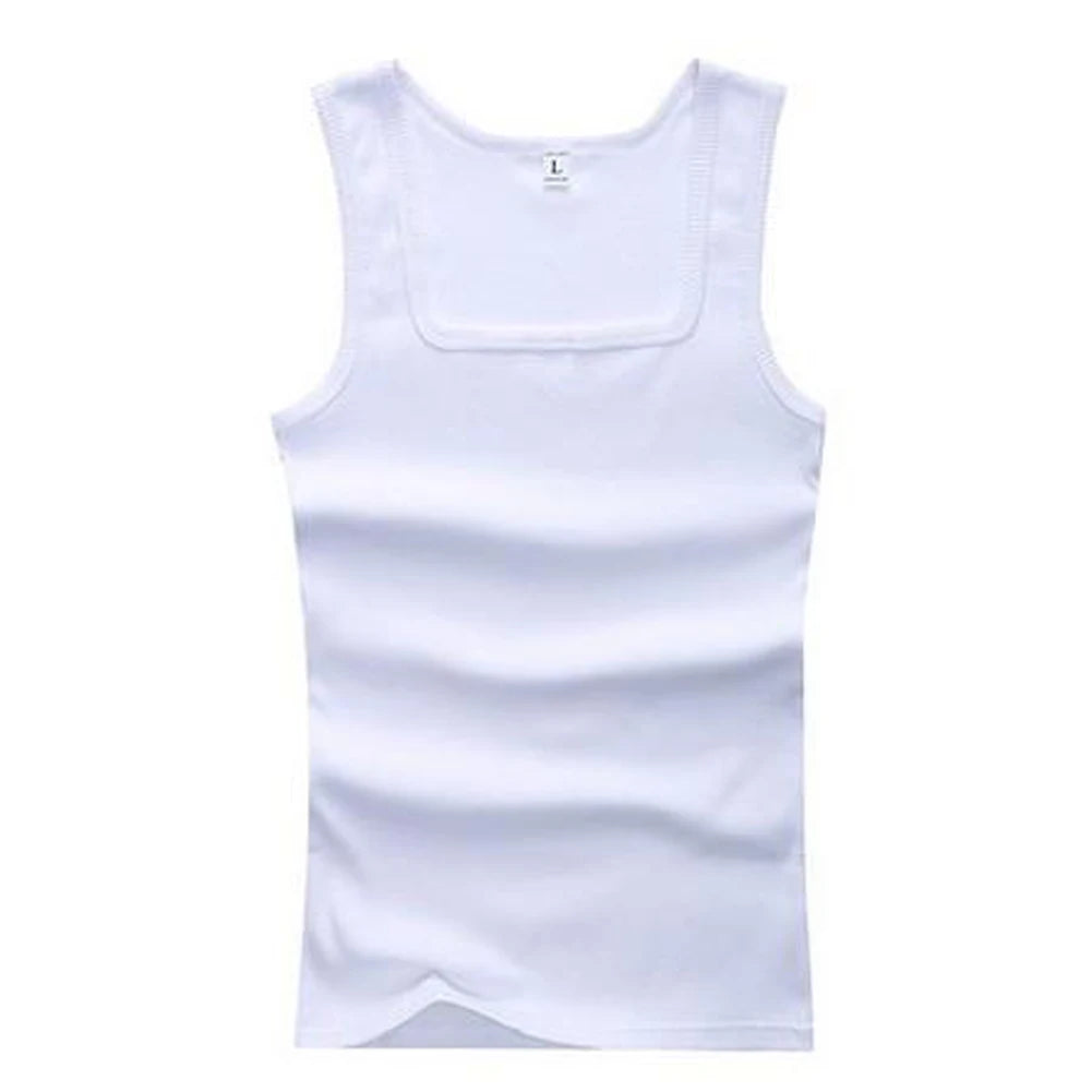 Summer Plus Size Men Clothing Tank Tops Sleeveless/Fitness Men Vest Casual Bodybuilding Vest New Tank Top