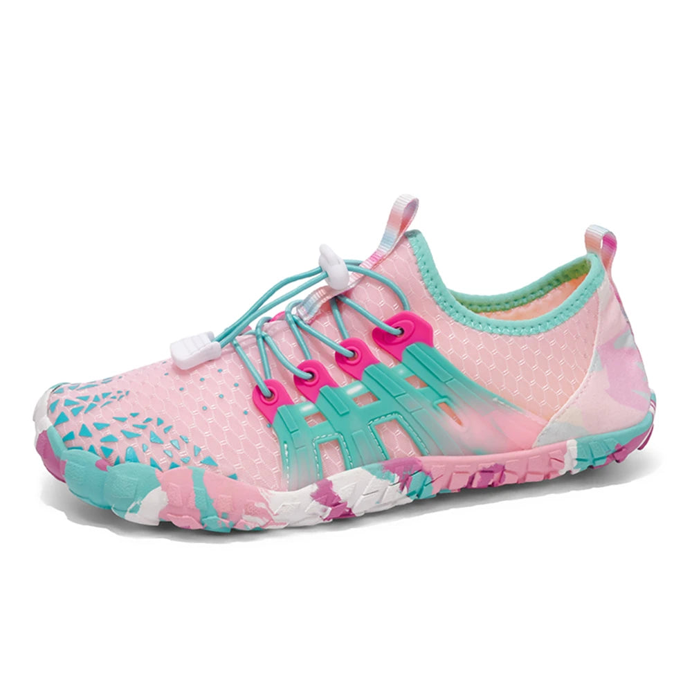 Water Shoes Women Five Fingers Swimming Barefoot Summer Outdoor/Upstream Wading Aqua Sneakers Quick Dry Non-slip Shoe
