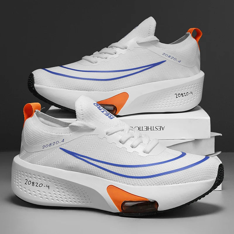 Sports Shoes for Men Fashion Cushioned Sneakers/Breathable Casual Student Sports Running Shoes