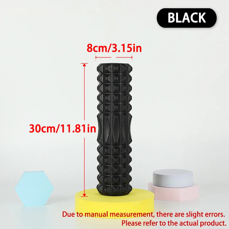 45/30cm Foam Massage Roller Hollow Column Fitness Equipment/for Muscle Massage Physiotherapy and Sports Rehabilitation