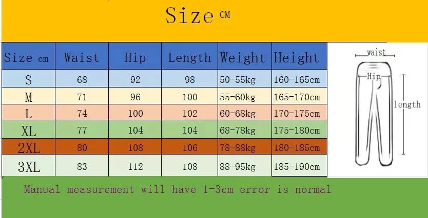 Casual Pants Men's Jogger Sweatpants Large Size Elastic Waist Sports/Casual Trousers Loose Fitness Clothes Spring Thin Pants