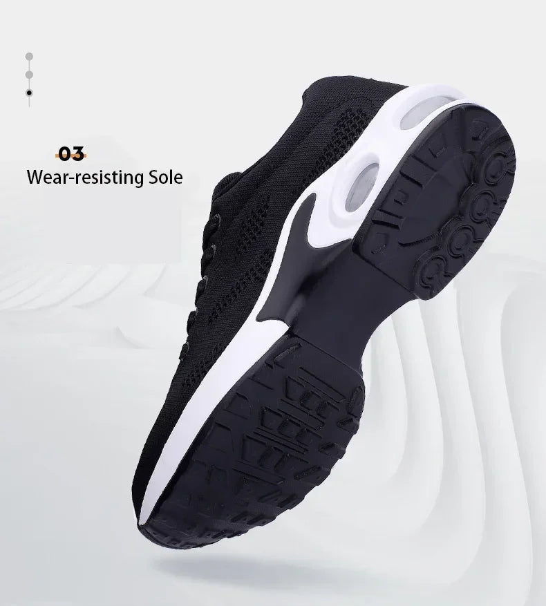 Summer Women Sneakers Outdoor Running Air Cushion Sport Shoes/Increase Height Breathable Walk Shoes