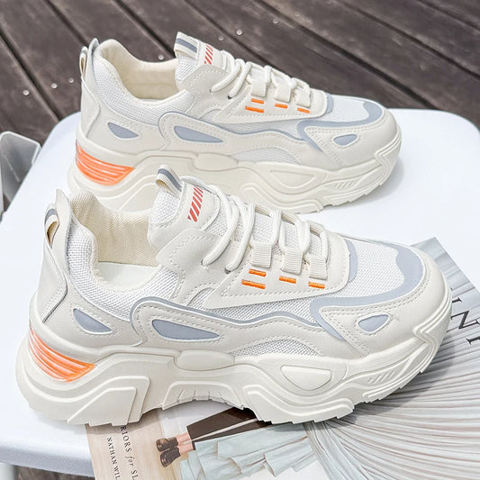 Women's thick soled versatile sports shoes fashionable/casual running shoes that can be worn all year round