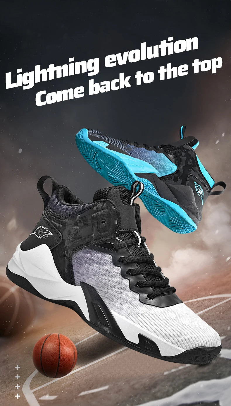 Men's Basketball Shoes Breathable Non-Slip Sneakers/Fashionable Sports Men Sneakers