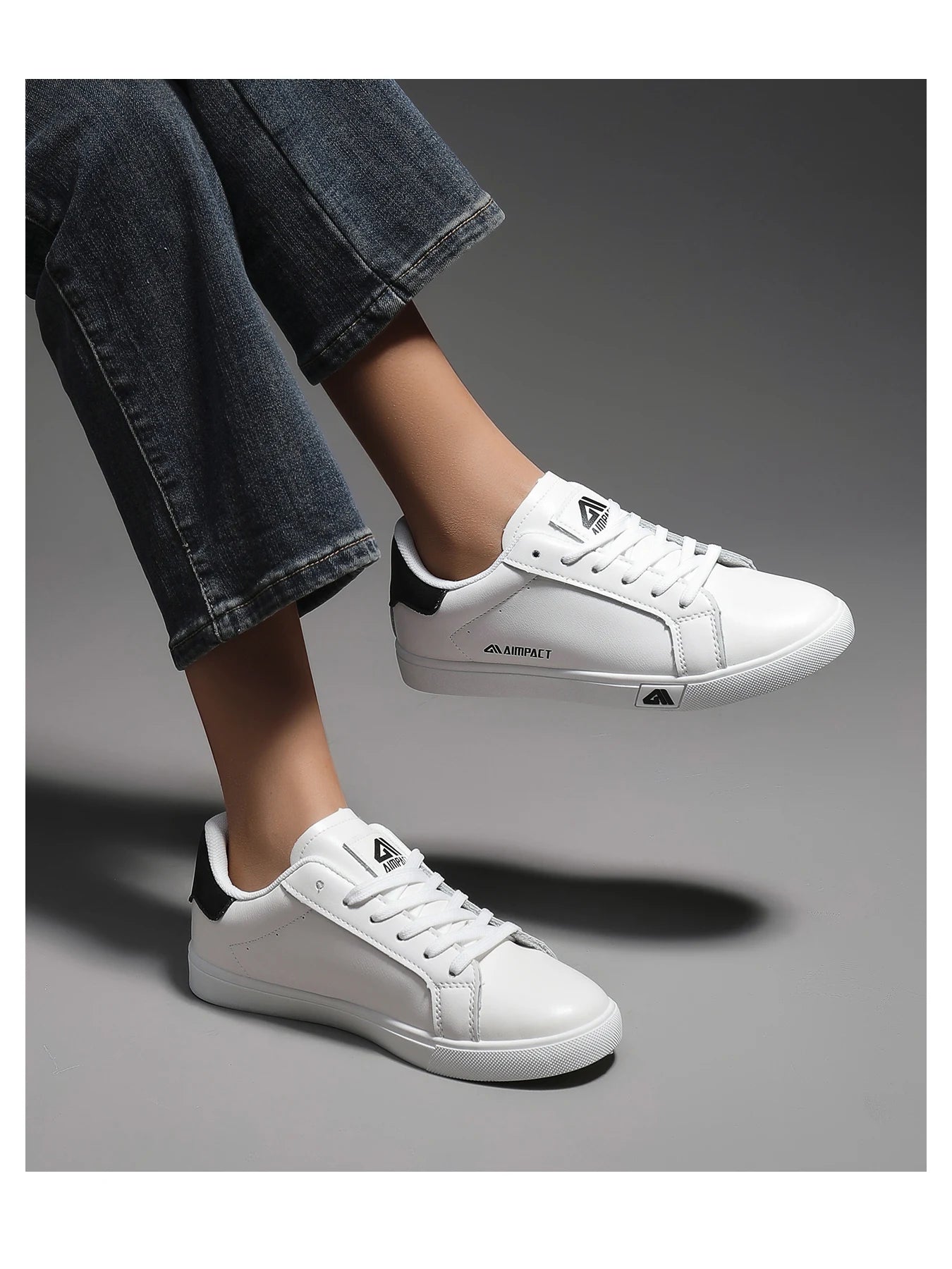Women's High-Top Platform Sneakers w/Vulcanized Sole White Casual Sport Shoes/for A/W Seasons Streetwear & Daily Use Fashion