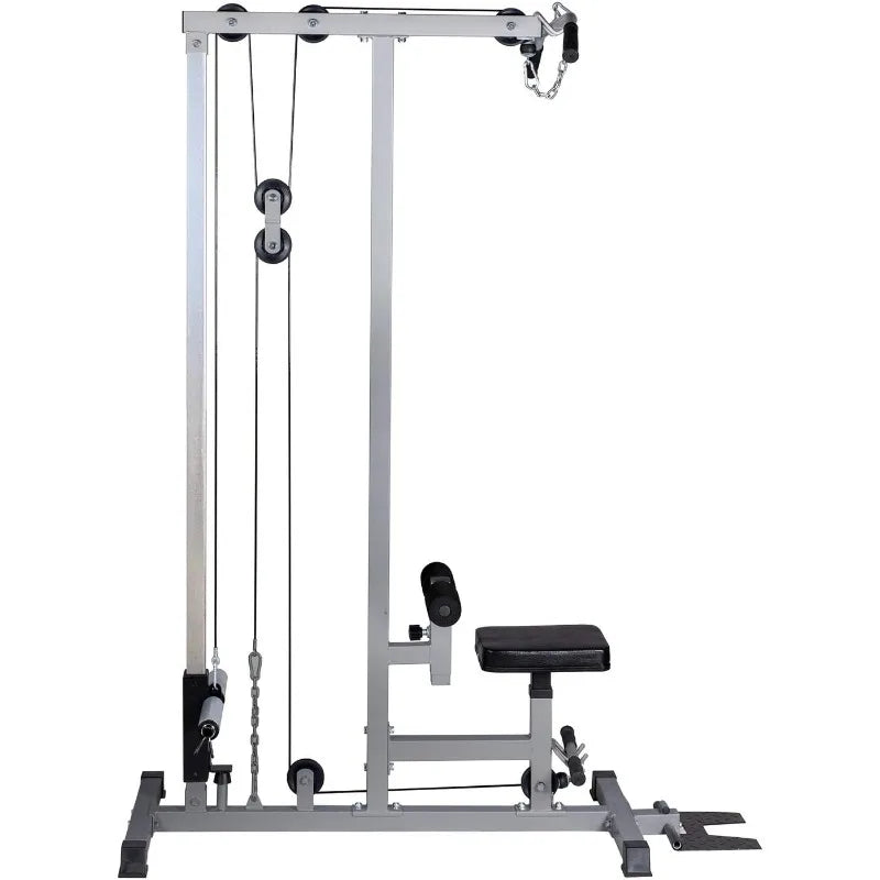 GDLF LAT Pull Down Machine Low Row Cable Fitness/Exercise Body Workout Strength Training Bar Machine