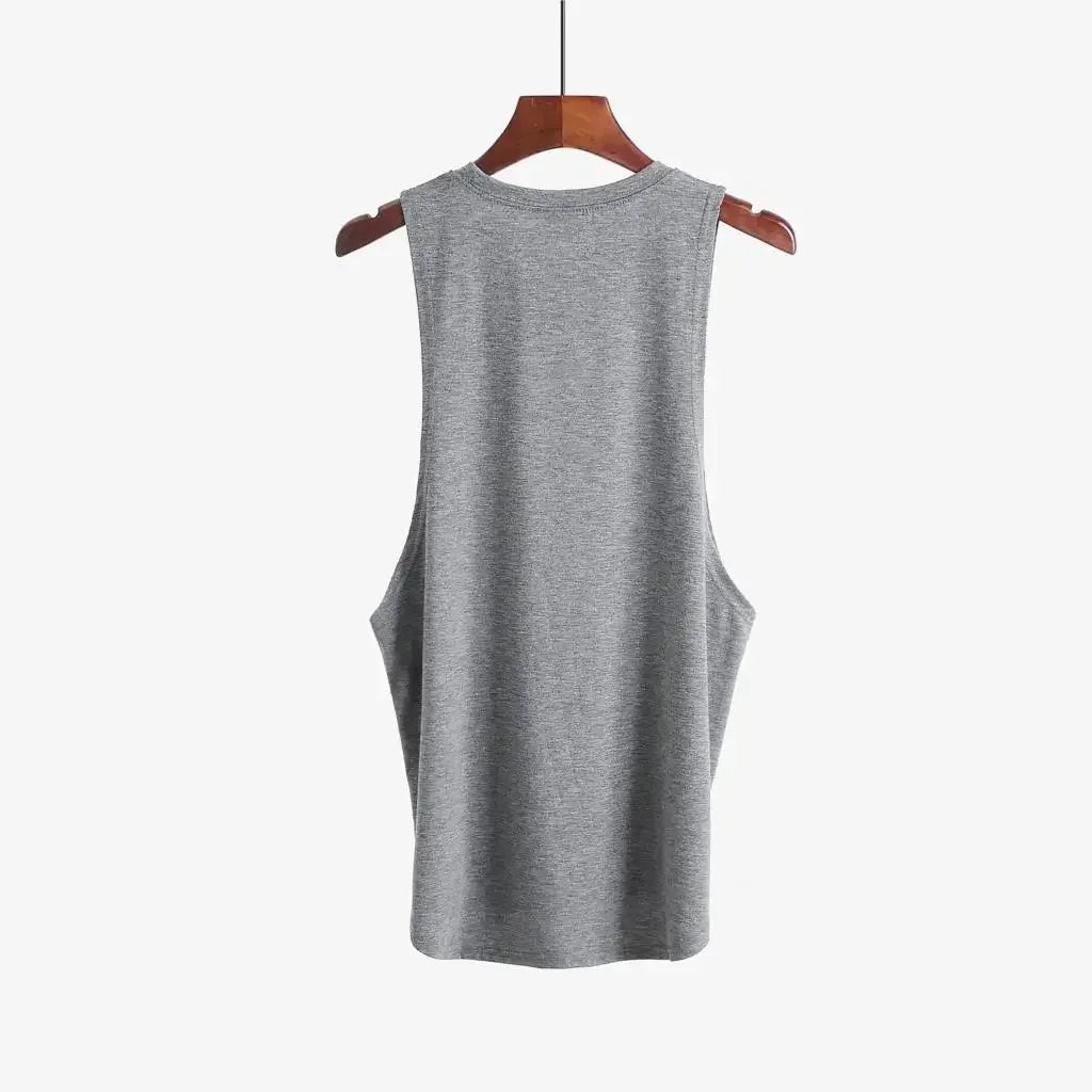 Fitness clothing blank sleeveless shirt men's gym stringer tank top bodybuilding/tank top men sportwear undershirt