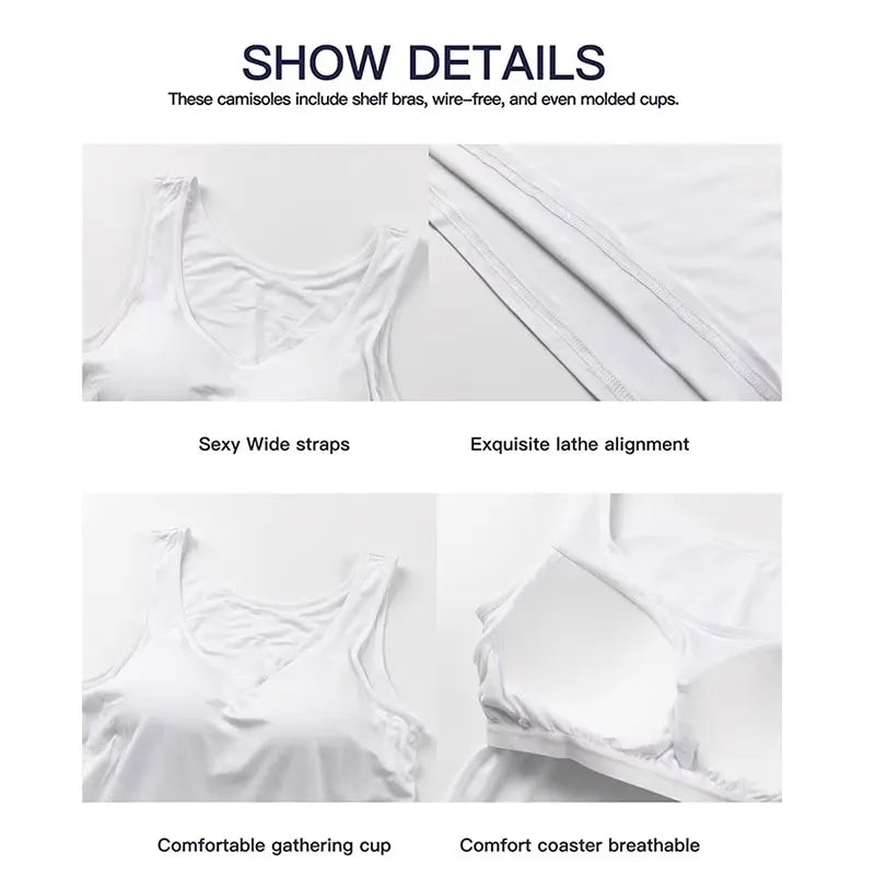 Fitness Workout Running Shirts Compression Shapewear/Tank Top for Women with Built in Bra Women's Padded Sports Bra