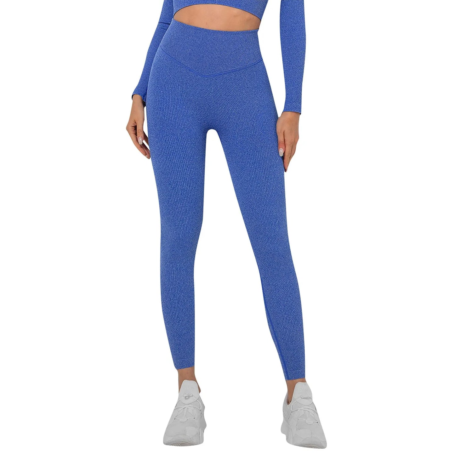 Women's Sports Leggings High Waist Butt Push Up Leggings/Seamless Compression Gym Leggings For Sports Yoga