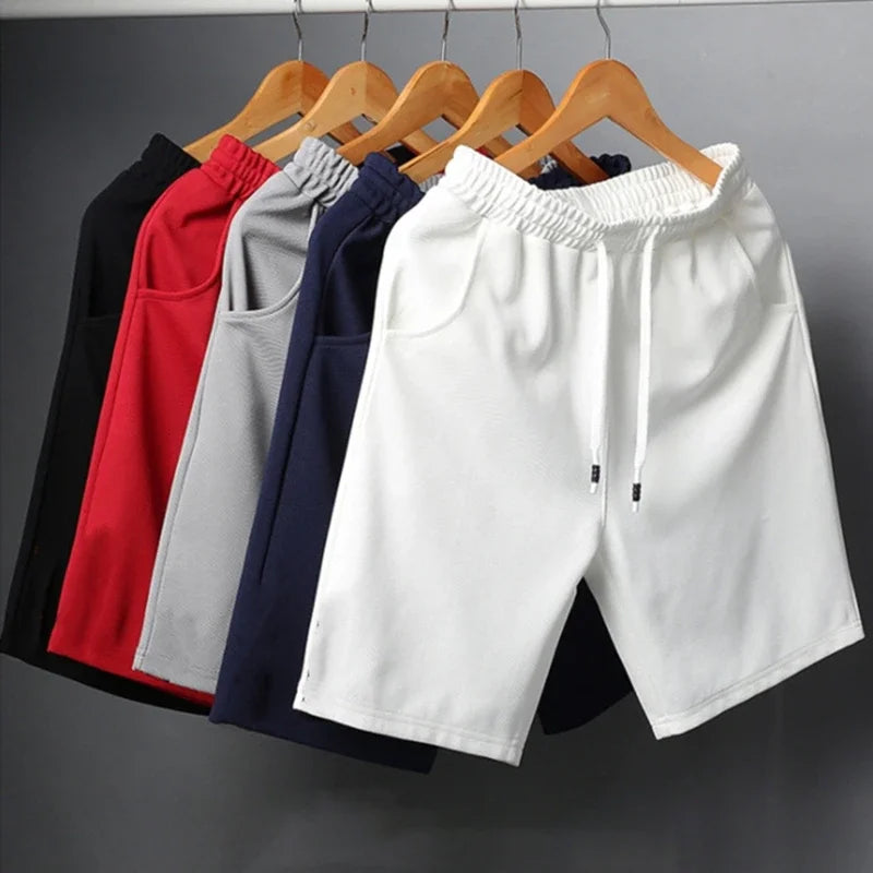 Summer Breathable Men Mesh Shorts Gym Bodybuilding Casual Loose Shorts/Joggers Outdoor Fitness Beach Shorts L-4XL