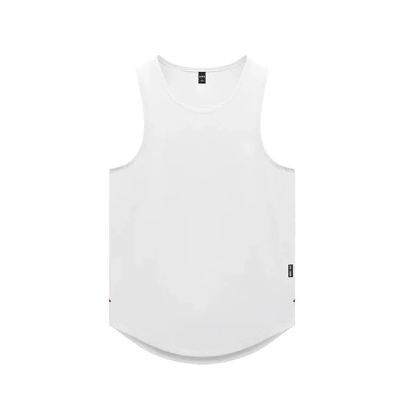 Men's Summer Casual Clothing Breathable Sport Basketball/Tank Top Gym Fitness Workouts Quick Dry Sleeveless Shirts Running Vest