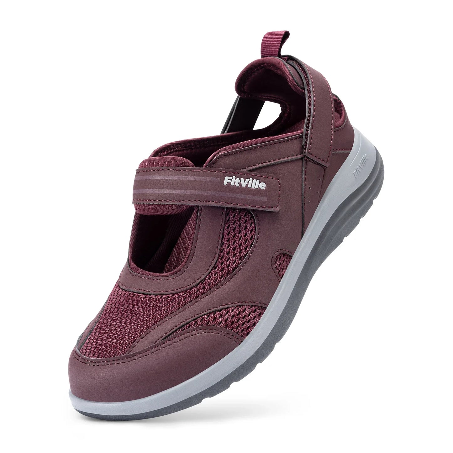 Women's Sandals Mary Jane Casual Shoes Widened Toe For Swollen Feet/Lightweight Breathable Outdoor Elderly Shoe Sandals
