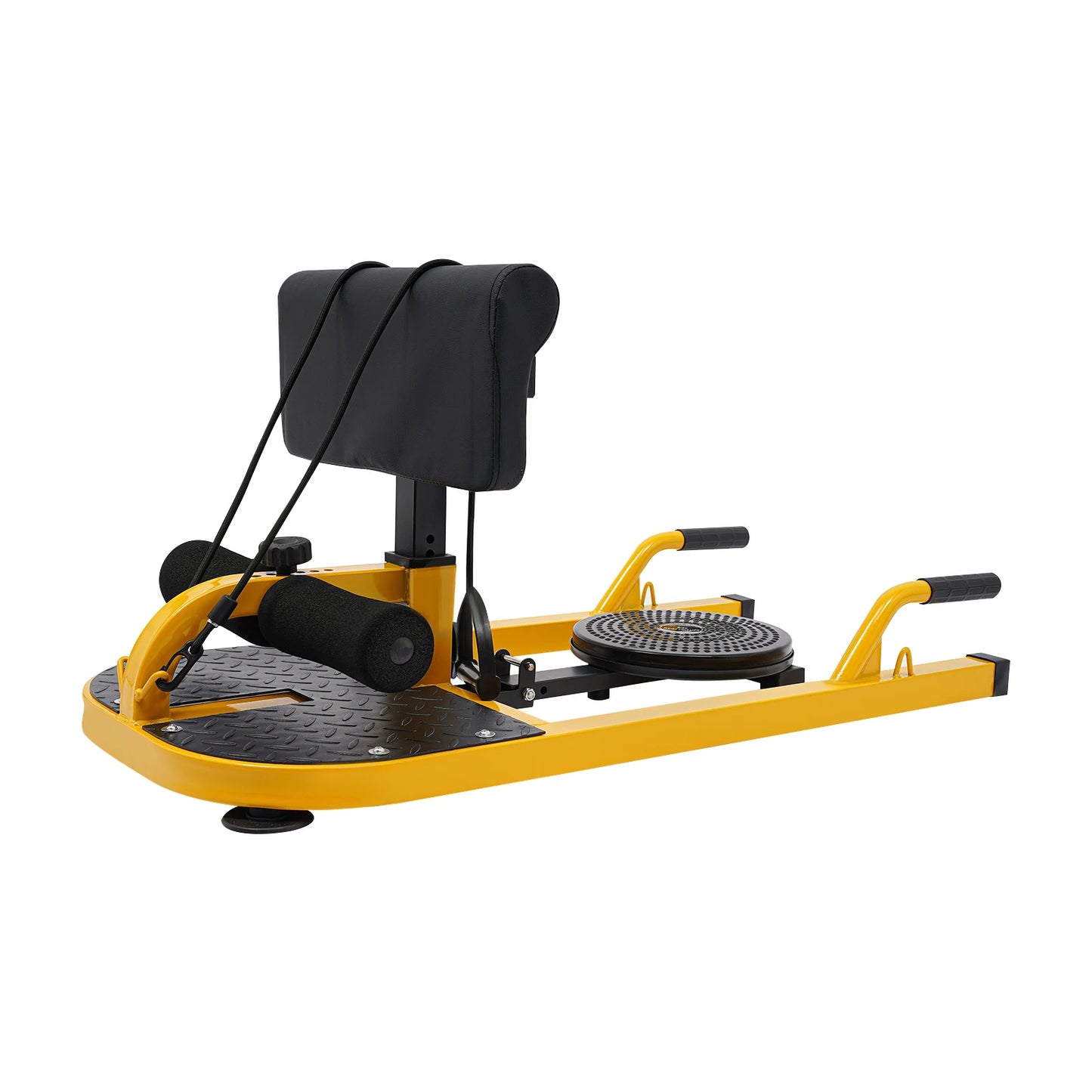 Deep Squat Machine: Adjustable Backrest and Leg Hook/for All Fitness Levels Built with High-Strength Steel for Stability