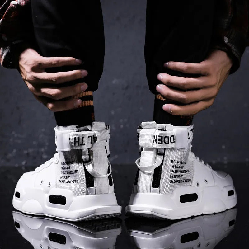 Men's fashionable sports shoes, high top walking shoes sports and casual shoes/fashionable sports and fashionable men's shoes