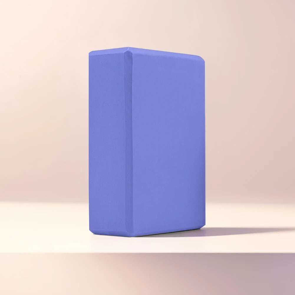 EVA Yoga Block Solid Color Gym Training Blocks Moisture-Proof/High Density Yoga Blocks Body Shaping Yoga Blocks for Meditation