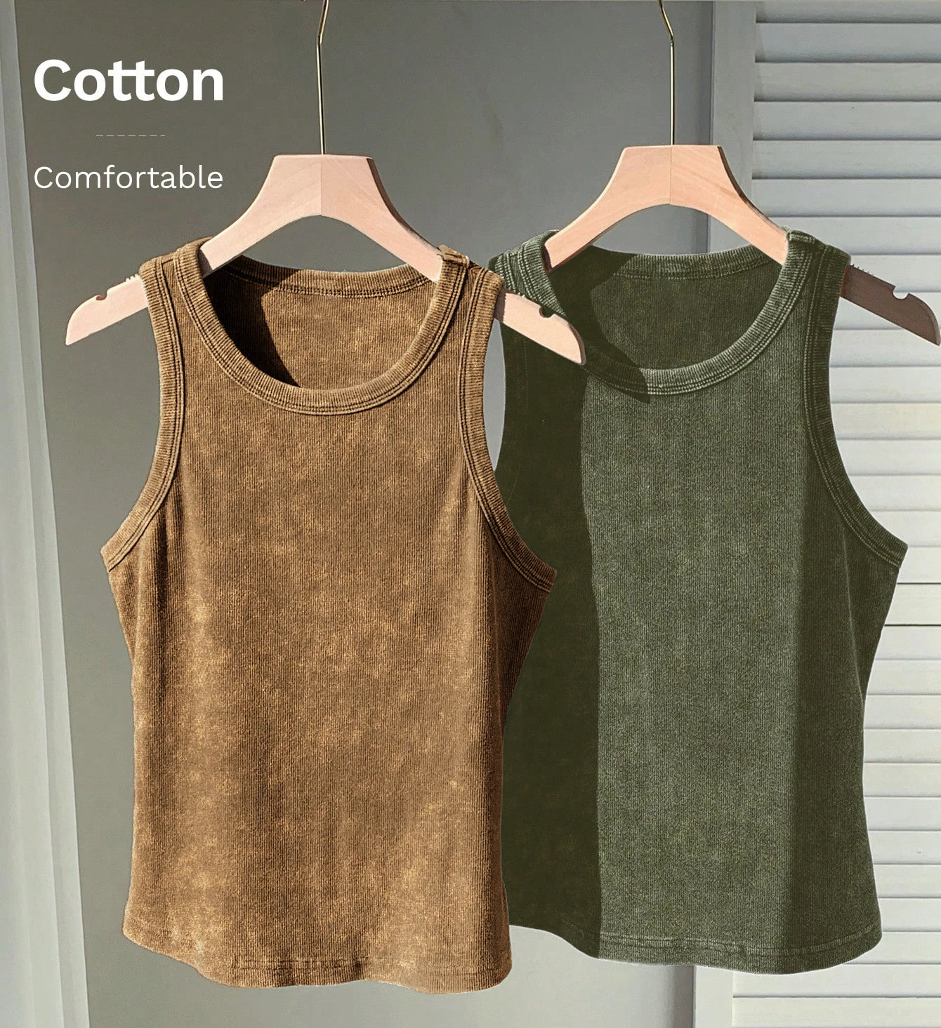 3PCS Set Cotton Camisole Vest Paired Summer Slim Fit Clothing/Simple Versatile Basic Top Breathable Women's Korean Style Tops