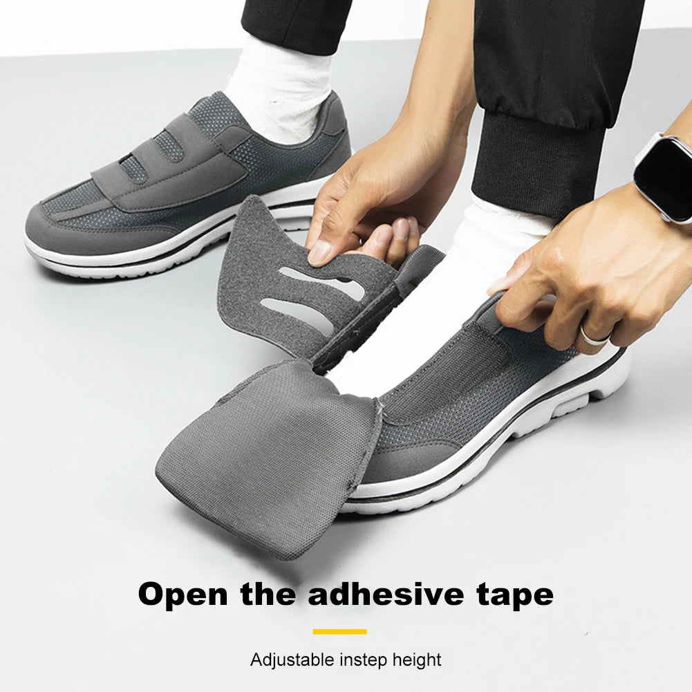 Diabetic Shoes Wide Walking Shoes with Adjustable Closure Lightweight/Edema Sneakers Non-Slip Hook and Loop Sneakers